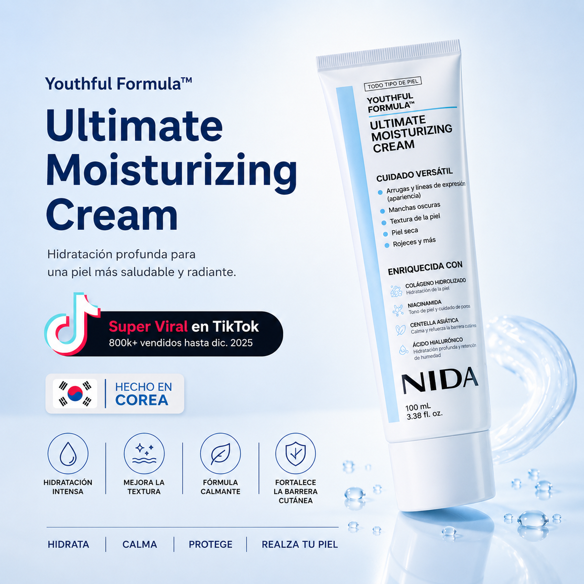 NIDA-Crema coreana antiedad