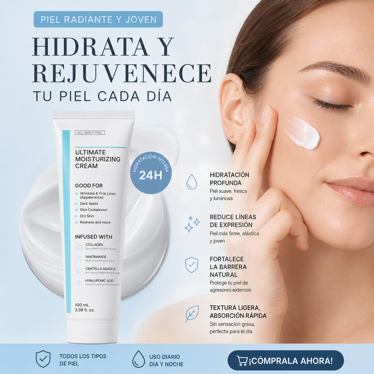 Eterna Glow®-Fórmula  Antiedad